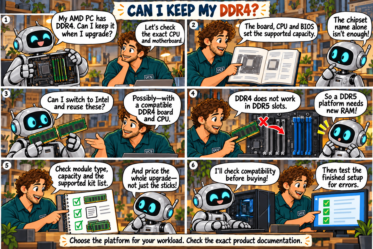 Can I keep my DDR4? The CPU and motherboard upgrade puzzle